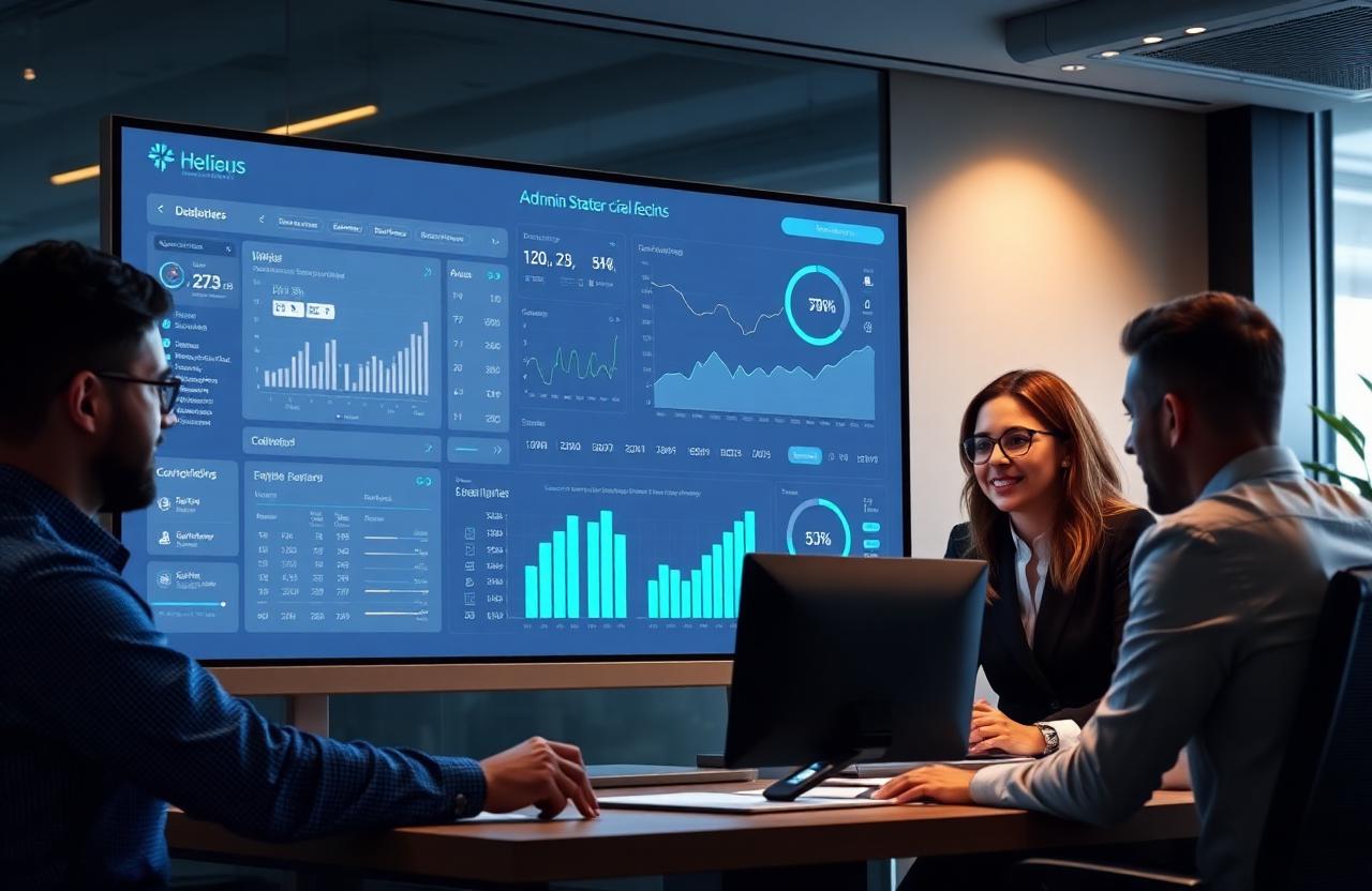Dashboard administrativo